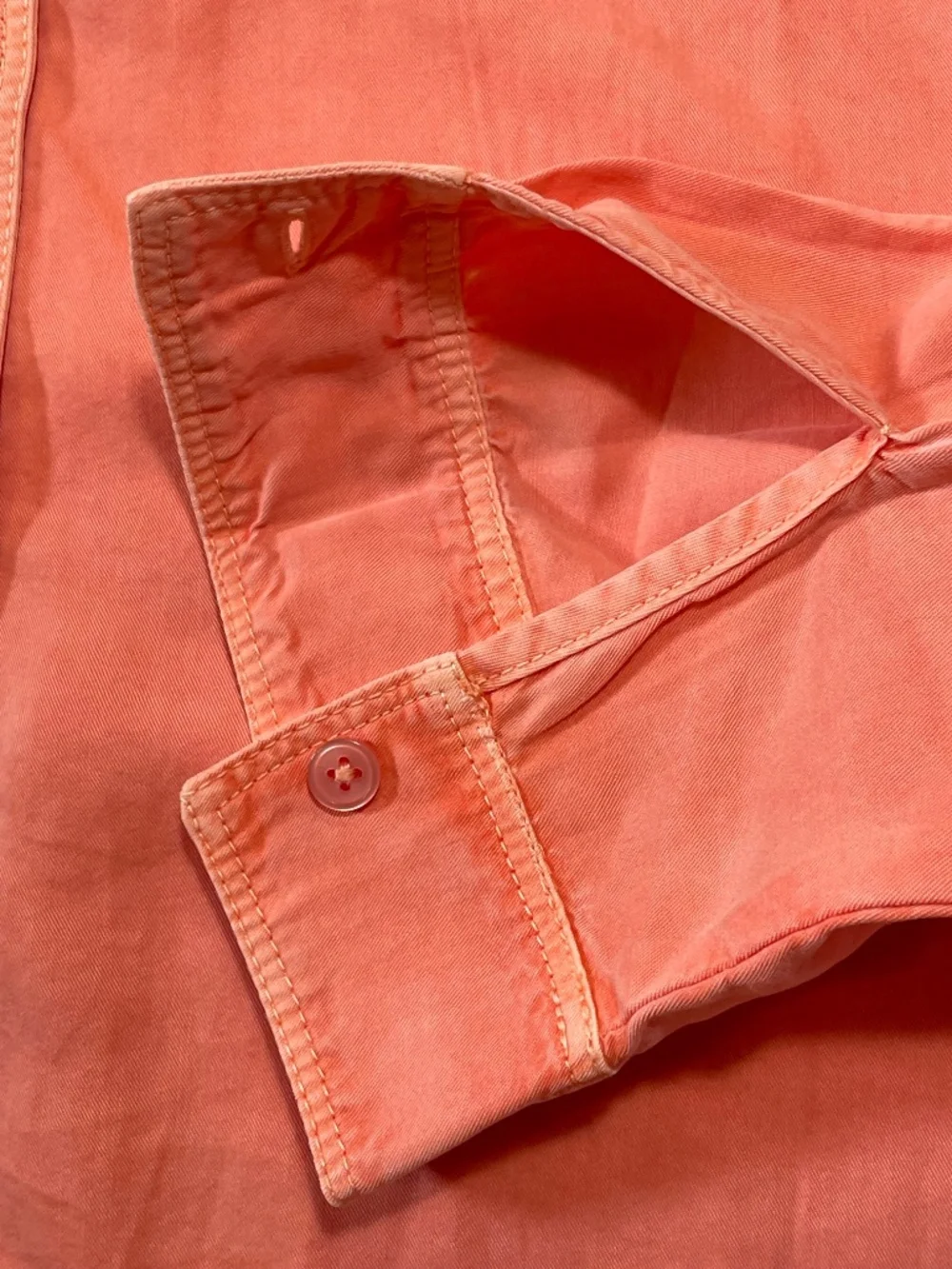 Chico's Long Sleeve Button Down Shirt Size 1 - Picture 5 of 11
